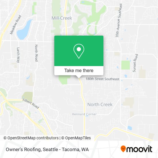 Owner's Roofing map