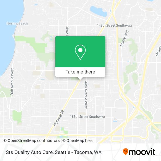 Sts Quality Auto Care map