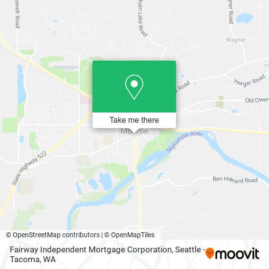 Mapa de Fairway Independent Mortgage Corporation