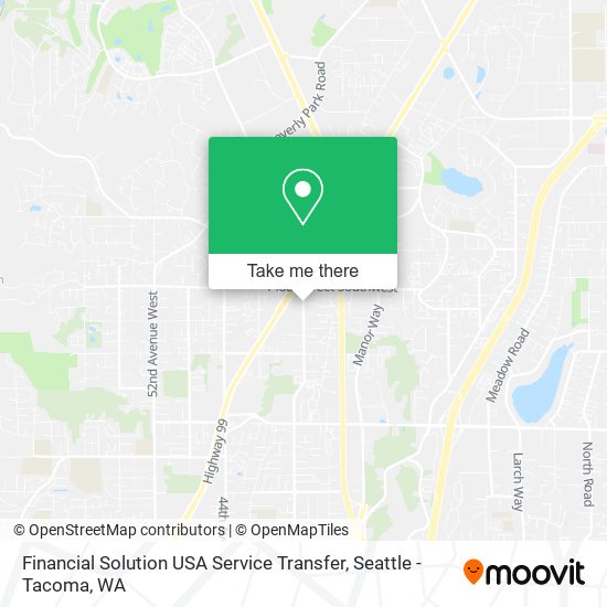 Mapa de Financial Solution USA Service Transfer