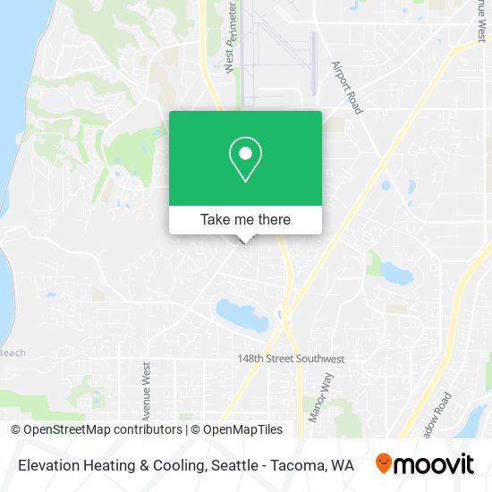 Elevation Heating & Cooling map