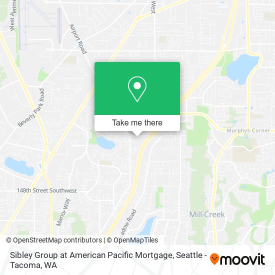 Mapa de Sibley Group at American Pacific Mortgage