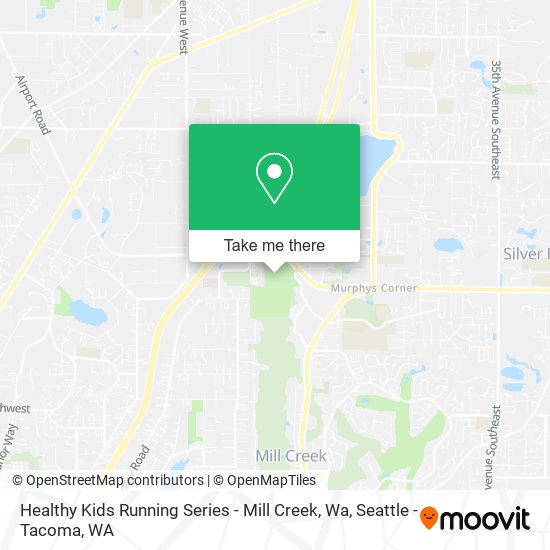Healthy Kids Running Series - Mill Creek, Wa map