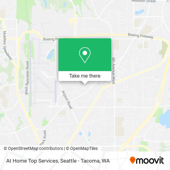 At Home Top Services map