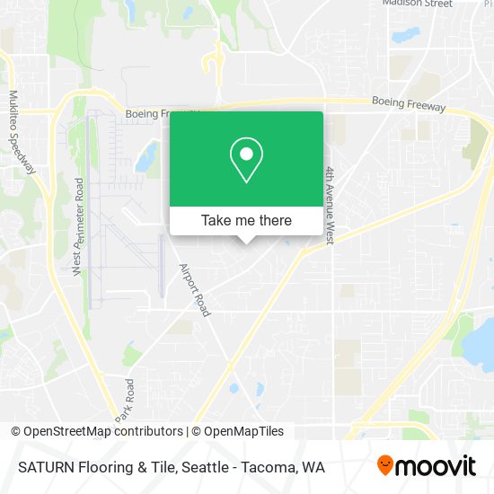 SATURN Flooring & Tile map