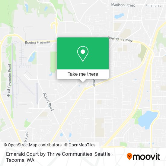 Emerald Court by Thrive Communities map