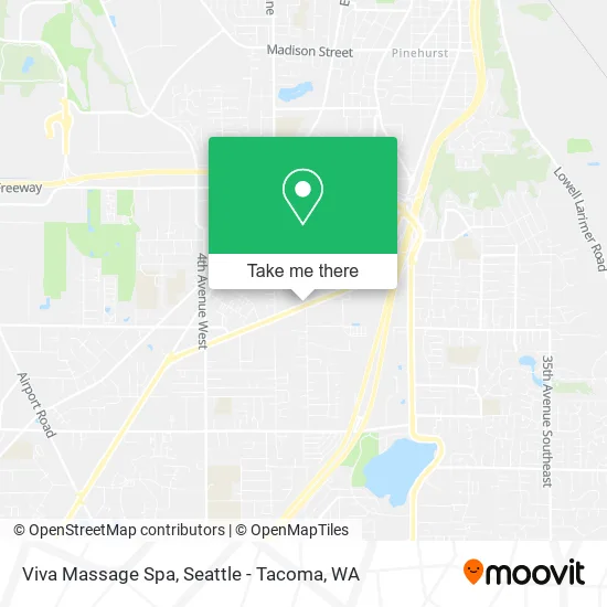 Viva Massage Spa map