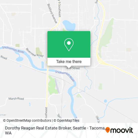 Dorothy Reagan Real Estate Broker map