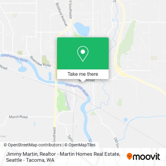 Jimmy Martin, Realtor - Martin Homes Real Estate map