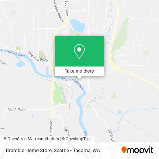 Bramble Home Store map