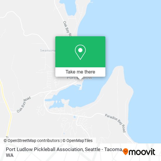 Mapa de Port Ludlow Pickleball Association