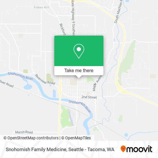Snohomish Family Medicine map