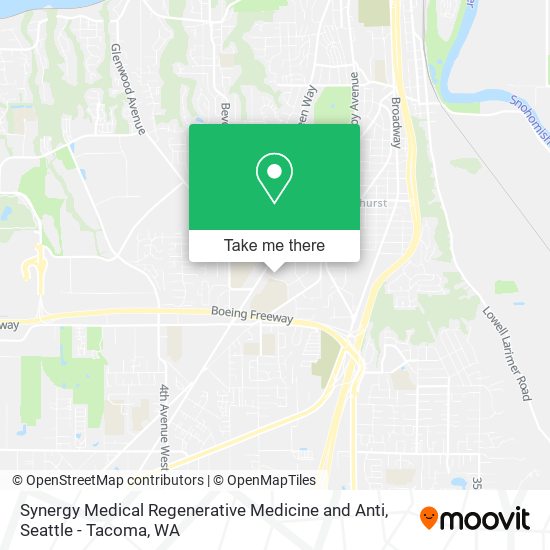 Mapa de Synergy Medical Regenerative Medicine and Anti