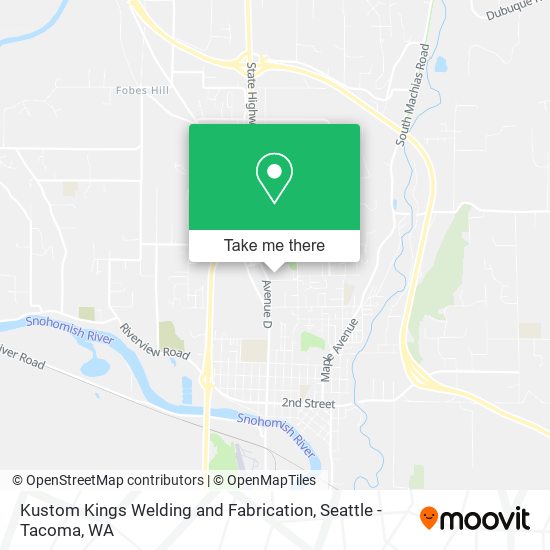 Kustom Kings Welding and Fabrication map