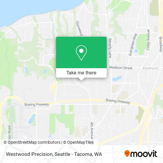 Westwood Precision map