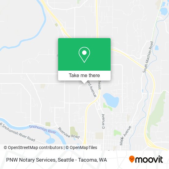 PNW Notary Services map