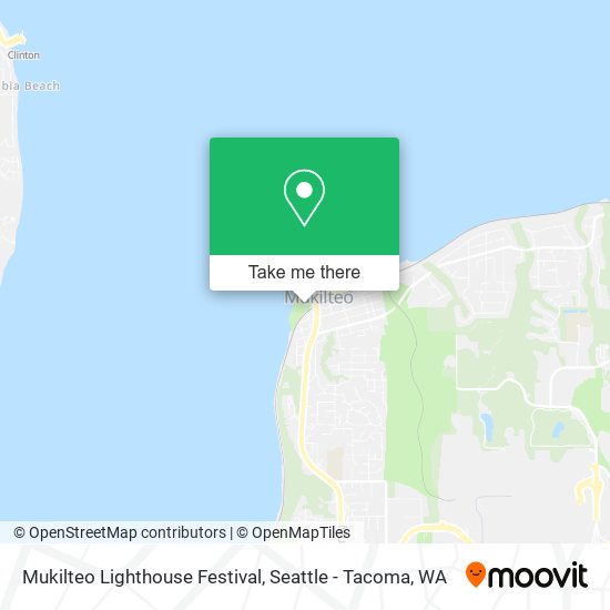 Mukilteo Lighthouse Festival map