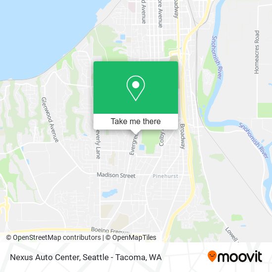 Nexus Auto Center map