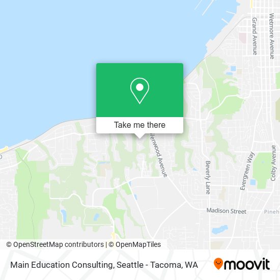 Main Education Consulting map