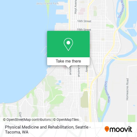 Physical Medicine and Rehabilitation map