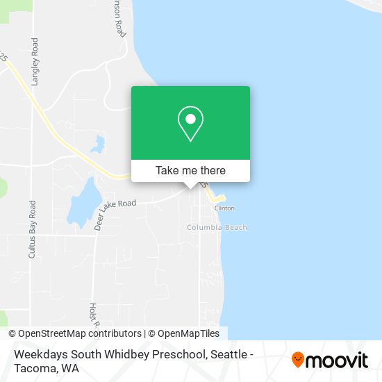 Weekdays South Whidbey Preschool map