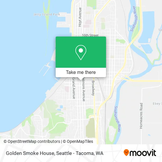 Mapa de Golden Smoke House