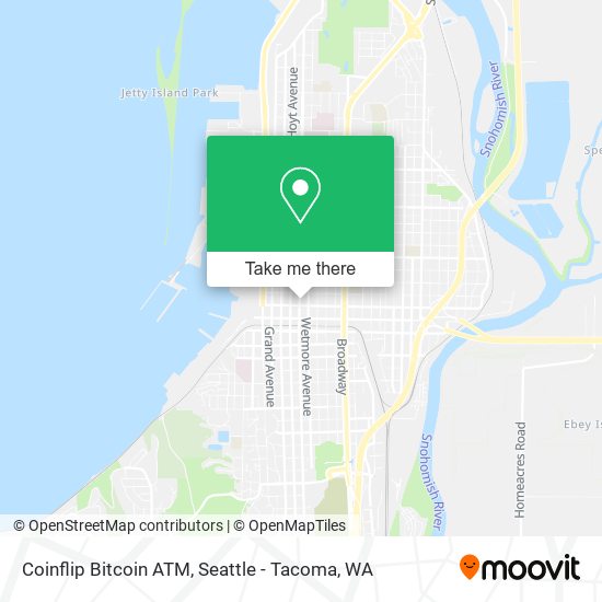 Mapa de Coinflip Bitcoin ATM