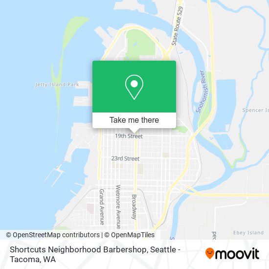 Shortcuts Neighborhood Barbershop map