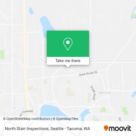 North Starr Inspections map