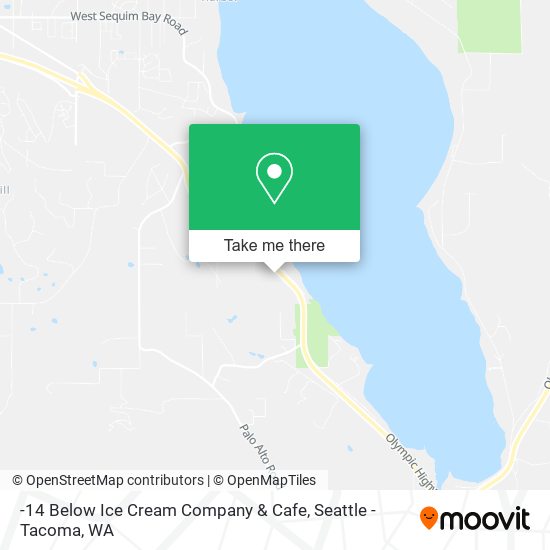 Mapa de -14 Below Ice Cream Company & Cafe
