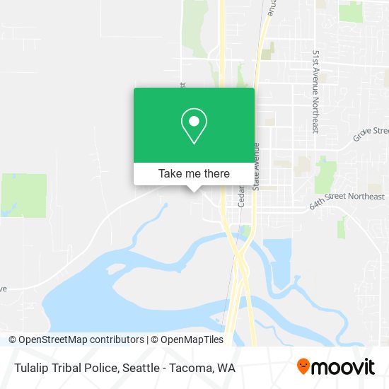 Mapa de Tulalip Tribal Police