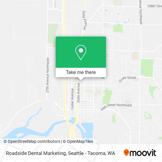 Roadside Dental Marketing map