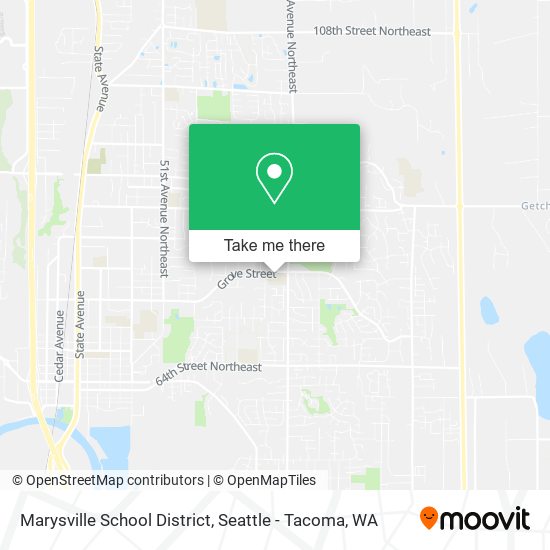 Marysville School District map