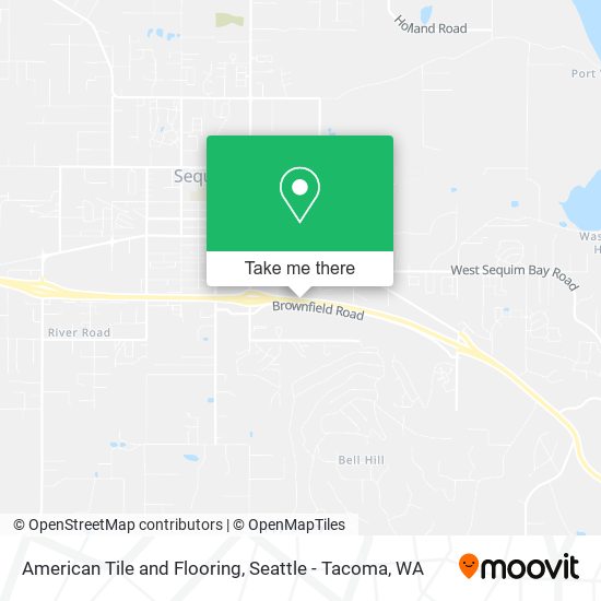 American Tile and Flooring map