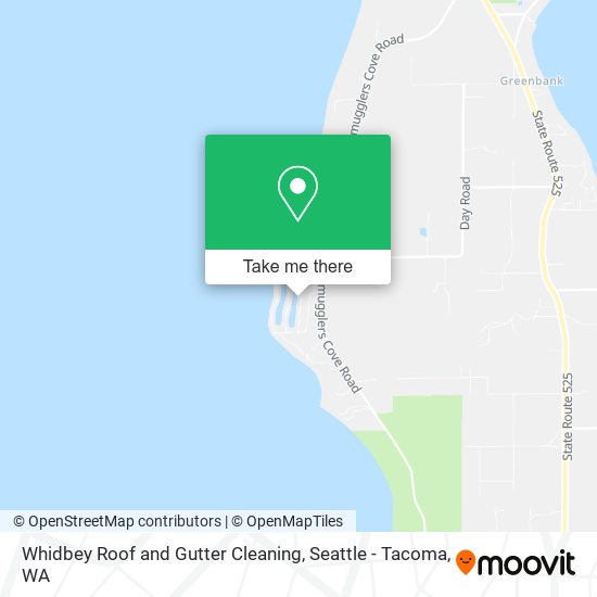 Mapa de Whidbey Roof and Gutter Cleaning