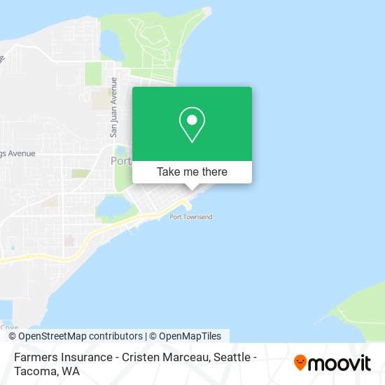 Mapa de Farmers Insurance - Cristen Marceau