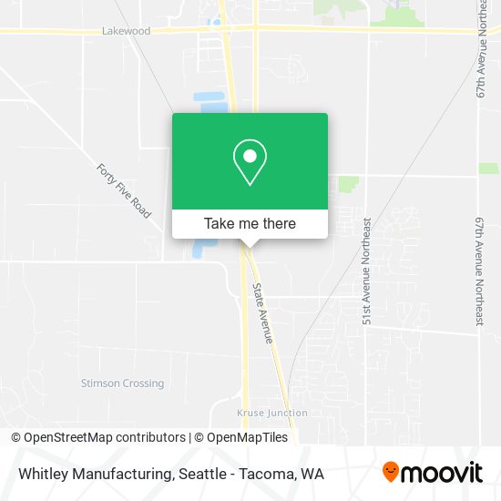 Mapa de Whitley Manufacturing