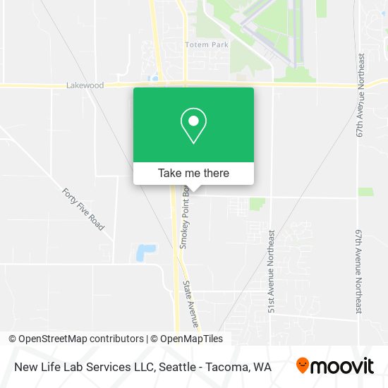 New Life Lab Services LLC map