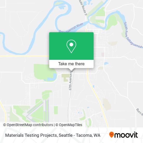 Materials Testing Projects map