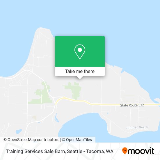 Mapa de Training Services Sale Barn