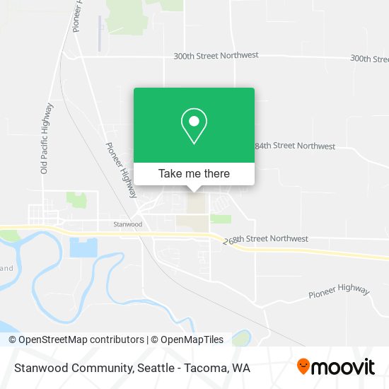 Mapa de Stanwood Community