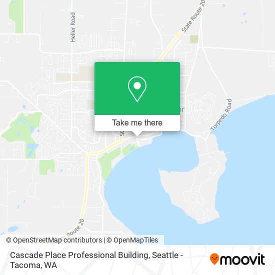 Cascade Place Professional Building map