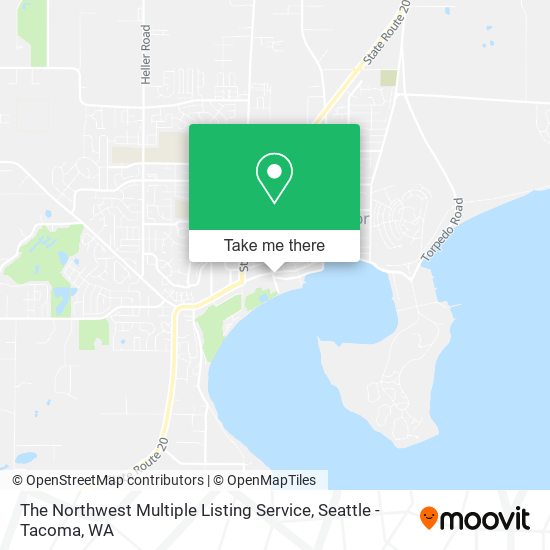 Mapa de The Northwest Multiple Listing Service