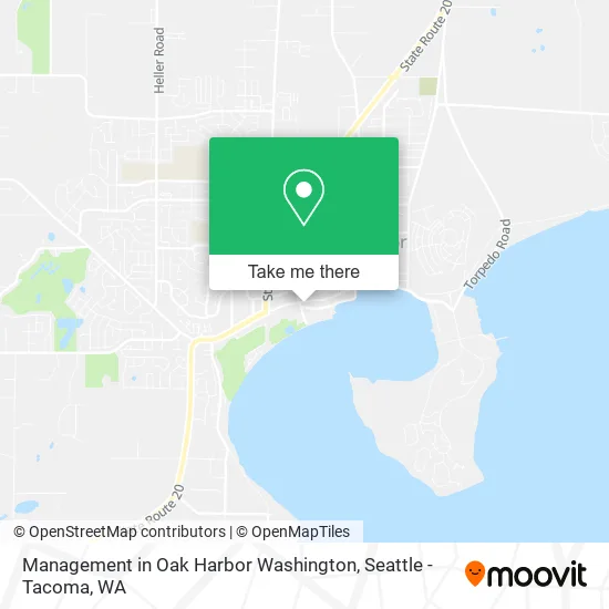 Mapa de Management in Oak Harbor Washington