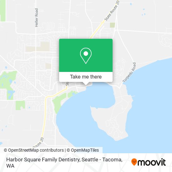 Harbor Square Family Dentistry map