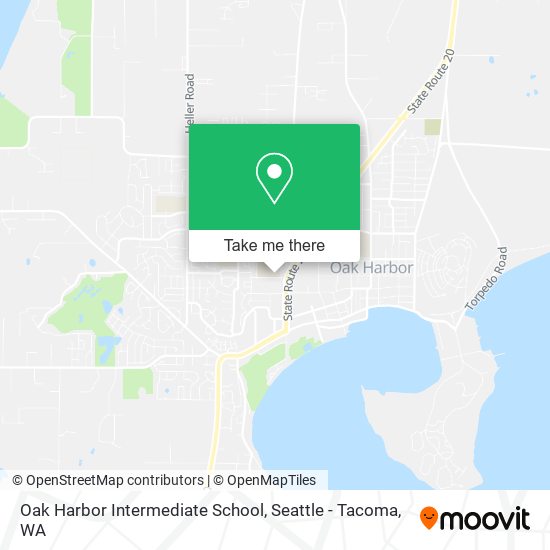 Mapa de Oak Harbor Intermediate School