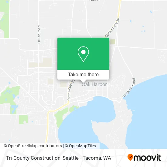 Mapa de Tri-County Construction