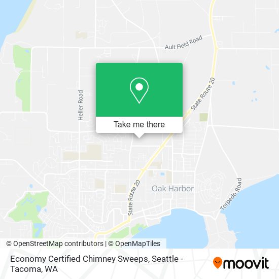 Economy Certified Chimney Sweeps map