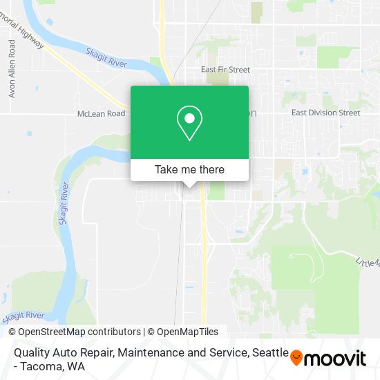 Quality Auto Repair, Maintenance and Service map