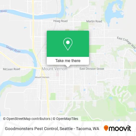 Mapa de Goodmonsters Pest Control
